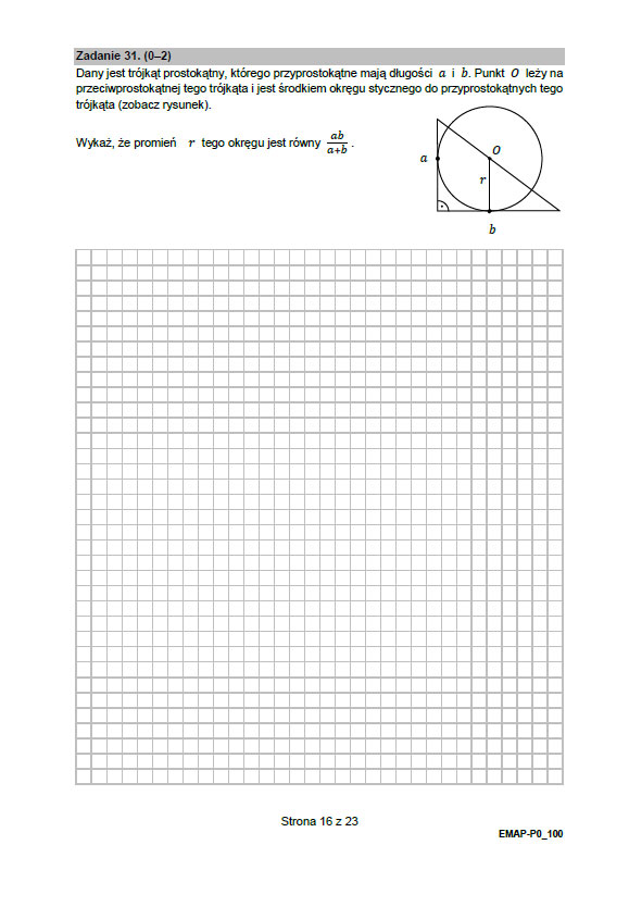 matematyka matura próbna arkusz 2021