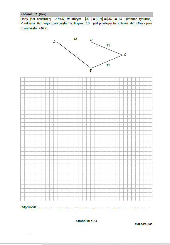 matematyka matura próbna arkusz 2021