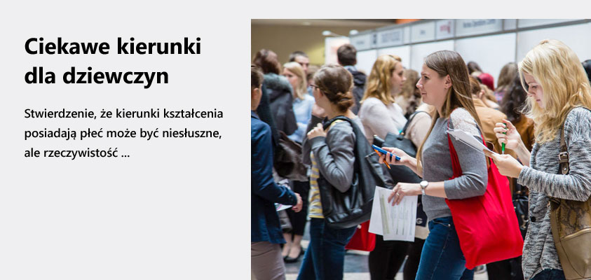 Ciekawe kierunki studiów dla dziewczyn