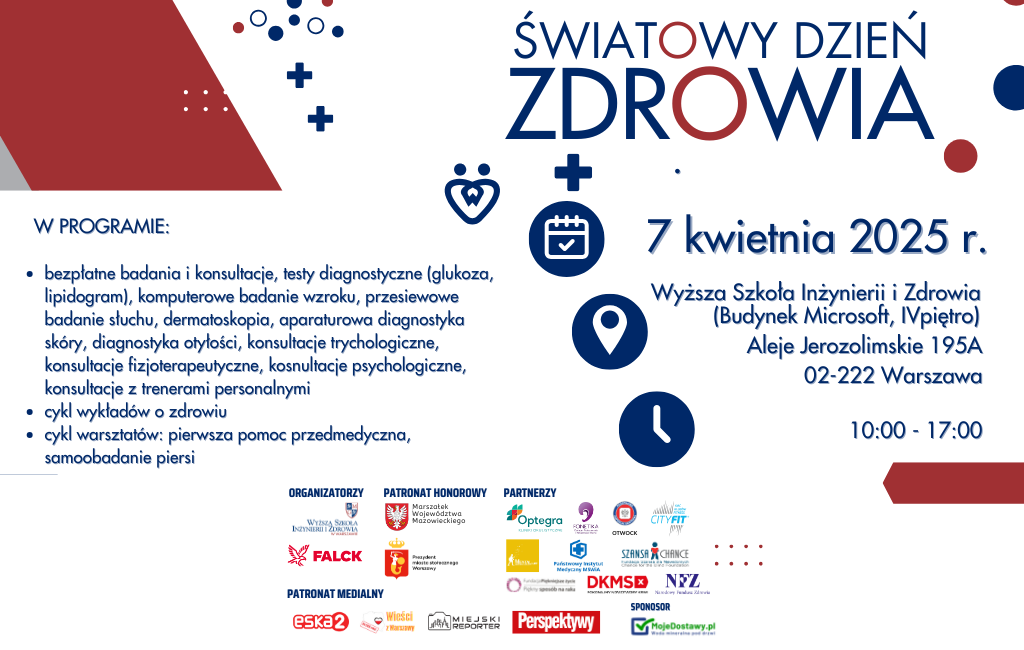 Studia Warszawa - Wyższa Szkoła Inżynierii i Zdrowia w Warszawie