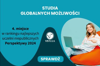 Co studiować w 2025 roku, żeby mieć dobrą pracę? Sprawdź ofertę Uczelni Vistula