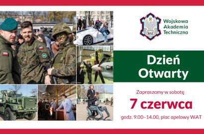 WAT zaprasza na Dzień Otwarty – 7 czerwca