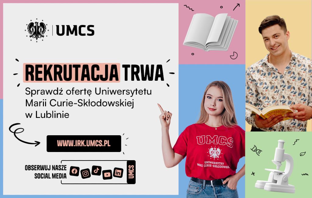 Studia Lublin - Uniwersytet Marii Curie-Skłodowskiej w Lublinie
