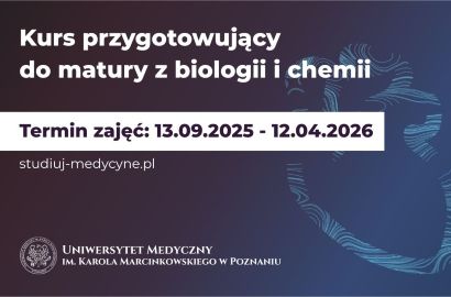 Zdaj maturę z biologii i chemii na wysokim poziomie! Zapisz się na kurs!
