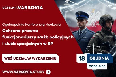 Ogólnopolska Konferencja Naukowa o kluczowych kwestiach bezpieczeństwa funkcjonariuszy już w grudniu!