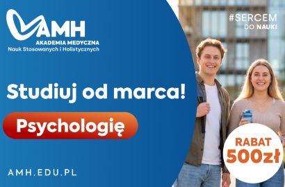 Ostatnie dni rekrutacji na Psychologię w AMH – studiuj od marca 2026!