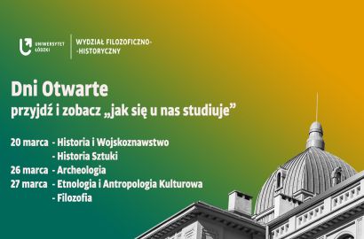 Dni Otwarte Wydziału Filozoficzno-Historycznego UŁ 2026