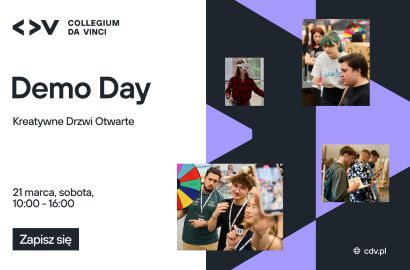 Sprawdź „wersję demo” swoich studiów. Kreatywne Drzwi Otwarte w Collegium Da Vinci