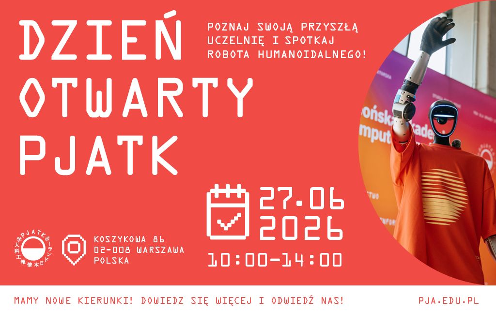 Studia Warszawa - Polsko-Japońska Akademia Technik Komputerowych w Warszawie