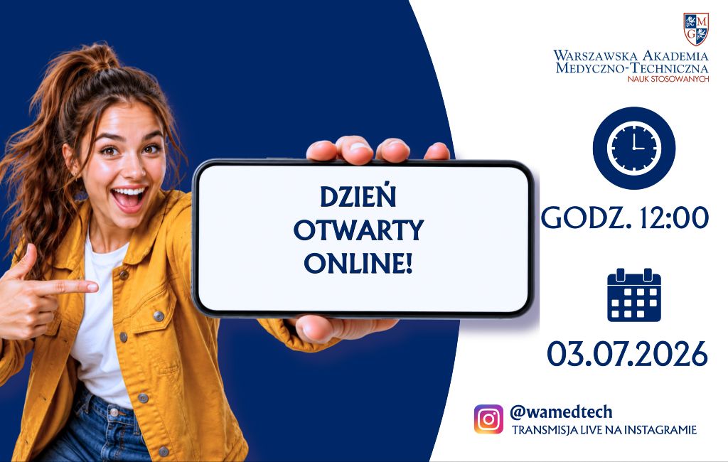 Studia Warszawa - Warszawska Akademia Medyczno-Techniczna Nauk Stosowanych WAMT (Wyższa Szkoła Inżynierii i Zdrowia)