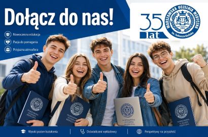 Pracuj w ochronie zdrowia! Trwa nabór na rok akademicki 2026/2027 w WUMed