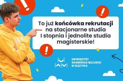 Ostatni dzwonek, aby wziąć udział w rekrutacji na UWM!