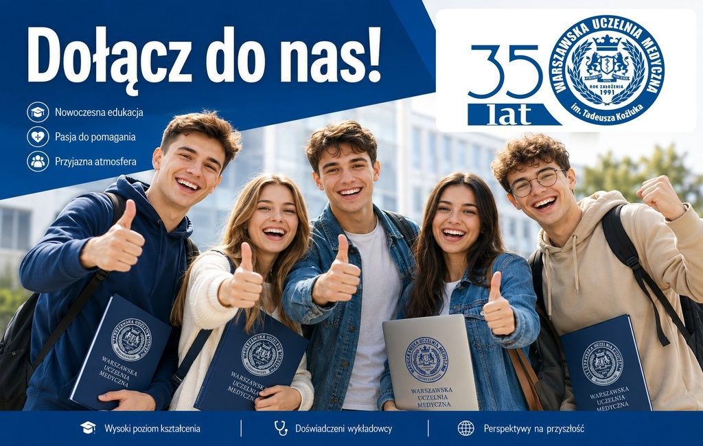 Studia Warszawa - Warszawska Uczelnia Medyczna im. Tadeusza Koźluka w Warszawie