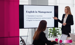 English in management